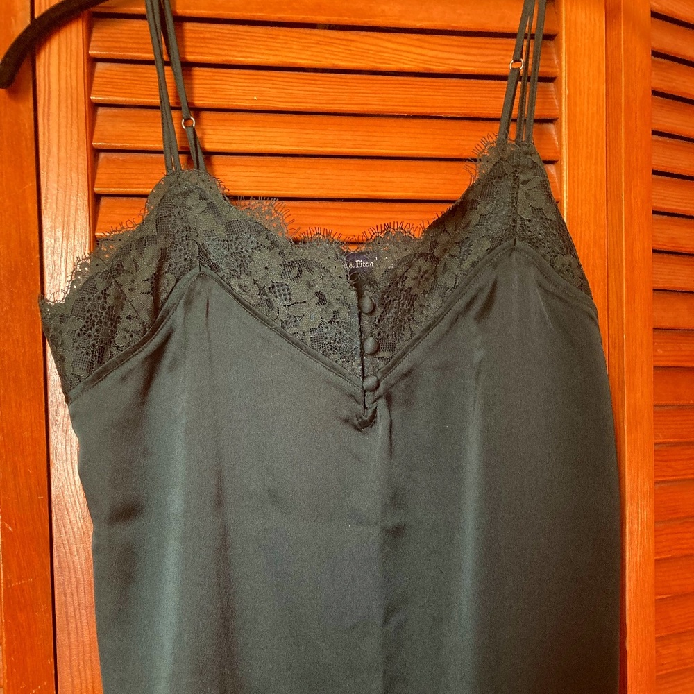 Abercrombie & Fitch Forest Green Camisole Top - Size XS